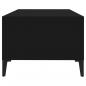 Preview: Couchtisch Schwarz 90x50x36,5 cm Holzwerkstoff