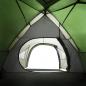 Preview: Kuppel-Campingzelt 4 Personen Grün Wasserdicht