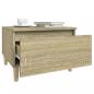 Preview: Beistelltisch Sonoma-Eiche 50x46x35 cm Holzwerkstoff