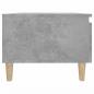 Preview: Beistelltisch Betongrau 50x46x35 cm Holzwerkstoff