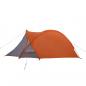 Preview: Kuppel-Campingzelt 2 Personen Grau und Orange Wasserdicht