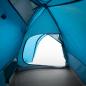 Preview: Kuppel-Campingzelt 4 Personen Blau Wasserdicht