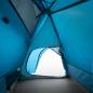 Preview: Kuppel-Campingzelt 3 Personen Blau Wasserdicht