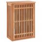 Preview: Wand-Badschrank 42x23x60 cm Massivholz Nussbaum