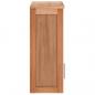 Preview: Wand-Badschrank 42x23x60 cm Massivholz Nussbaum