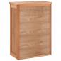 Preview: Wand-Badschrank 42x23x60 cm Massivholz Nussbaum