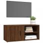 Preview: TV-Schränke 2 Stk. Braun Eiche 80x31,5x36 cm Holzwerkstoff