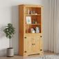 Preview: ARDEBO.de - Buffetschrank Mexiko-Stil Kiefernholz 80x40x170 cm