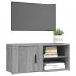 Preview: TV-Schrank Grau Sonoma 80x31,5x36 cm Holzwerkstoff