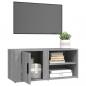 Preview: TV-Schrank Grau Sonoma 80x31,5x36 cm Holzwerkstoff