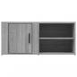 Preview: TV-Schrank Grau Sonoma 80x31,5x36 cm Holzwerkstoff