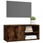 Preview: TV-Schrank Räuchereiche 80x31,5x36 cm Holzwerkstoff