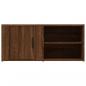 Preview: TV-Schrank Braun Eichen-Optik 80x31,5x36 cm Holzwerkstoff