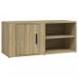 Preview: TV-Schrank Sonoma-Eiche 80x31,5x36 cm Holzwerkstoff