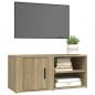 Preview: TV-Schrank Sonoma-Eiche 80x31,5x36 cm Holzwerkstoff