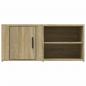 Preview: TV-Schrank Sonoma-Eiche 80x31,5x36 cm Holzwerkstoff