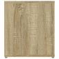 Preview: TV-Schrank Sonoma-Eiche 80x31,5x36 cm Holzwerkstoff