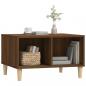 Preview: Couchtisch Braun Eichen-Optik 60x50x36,5 cm Holzwerkstoff