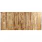 Preview: Esstisch 220x100x76 cm Raues Mangoholz 