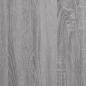 Preview: Wandregale 4 Stk. Grau Sonoma 80x15x26,5 cm Holzwerkstoff