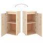 Preview: Wandschrank 30x30x60 cm Massivholz Kiefer