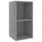 Preview: TV-Schrank Betongrau 72x35x36,5 cm Holzwerkstoff