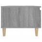 Preview: Beistelltisch Grau Sonoma 50x46x35 cm Holzwerkstoff