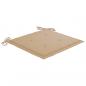 Preview: Gartenstuhl-Kissen 6 Stk. Beige 50x50x3 cm Oxford-Gewebe