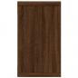 Preview: Wandregale 4 Stk. Braun Eichen-Optik 80x15x26,5cm Holzwerkstoff