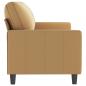 Preview: 3-Sitzer-Sofa Braun 180 cm Samt