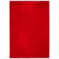 Preview: Teppich HUARTE Kurzflor Weich und Waschbar Rot 120x170 cm