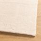 Preview: Teppich HUARTE Kurzflor Weich und Waschbar Beige 60x110 cm