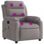 Preview: Massagesessel Taupe Stoff