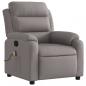 Preview: Massagesessel Taupe Stoff