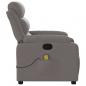 Preview: Massagesessel Taupe Stoff