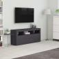 Preview: ARDEBO.de - TV-Schrank Grau 120x30x50 cm Holzwerkstoff