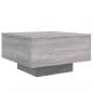 Preview: Couchtisch Grau Sonoma 55x55x31 cm Holzwerkstoff