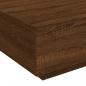 Preview: Couchtisch Braun Eichen-Optik 80x80x31 cm Holzwerkstoff