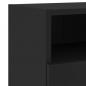 Preview: TV-Wandschrank Schwarz 60x30x30 cm Holzwerkstoff