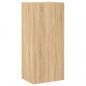 Preview: TV-Wandschrank Sonoma-Eiche 40,5x30x90 cm Holzwerkstoff