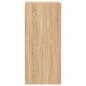 Preview: TV-Wandschrank Sonoma-Eiche 40,5x30x90 cm Holzwerkstoff