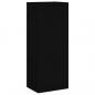 Preview: TV-Wandschrank Schwarz 40,5x30x102 cm Holzwerkstoff