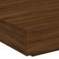 Preview: Couchtisch Braun Eichen-Optik 100x100x31 cm Holzwerkstoff