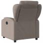 Preview: Massagesessel Elektrisch Taupe Stoff