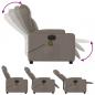 Preview: Massagesessel Elektrisch Taupe Stoff