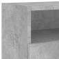 Preview: TV-Wandschrank Betongrau 80x30x30 cm Holzwerkstoff