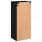 Preview: TV-Wandschrank Schwarz 40,5x30x90 cm Holzwerkstoff