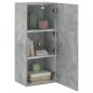 Preview: TV-Wandschrank Betongrau 40,5x30x90 cm Holzwerkstoff