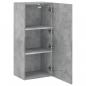 Preview: TV-Wandschrank Betongrau 40,5x30x90 cm Holzwerkstoff