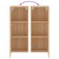 Preview: TV-Wandschrank Sonoma-Eiche 40,5x30x102 cm Holzwerkstoff